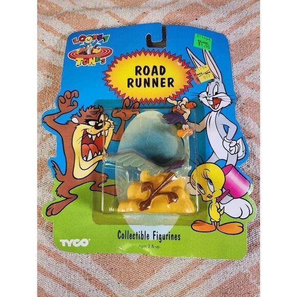 Vintage TYCO Looney Tunes Road Runner Collectible Figure 1994 A98 - Picture 2 of 7